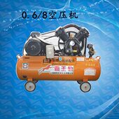 4KW工业型空压机静音无油打气泵喷漆木工 8三相 霸王豹0.6