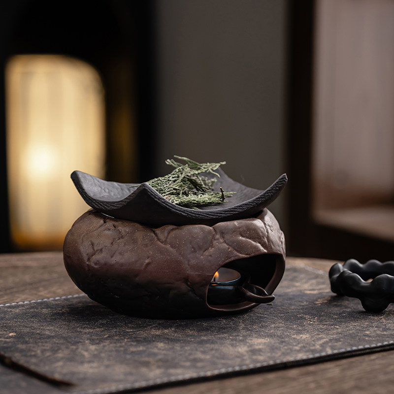 日式温茶炉底座温茶器围炉煮茶家用暖茶炉蜡烛加热保温耐热玻璃壶,餐饮具,煮茶炉,淘宝优惠券,粉丝福利购,淘宝优惠卷