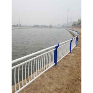 桥梁防撞护栏不锈钢覆合管公路人行道河边防护栏景区公园河道围栏