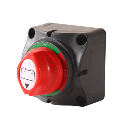 汽车双电瓶切换开关断电开关三档主副电瓶控制开关防漏电一键断电