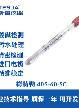 工业在线PH电极探头梅特勒405-60-SC替代款R-8-G2-01PH电极探头