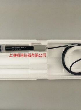 梅特勒托多利LE407便携式实验室pH电极酸度计探头BNC接口