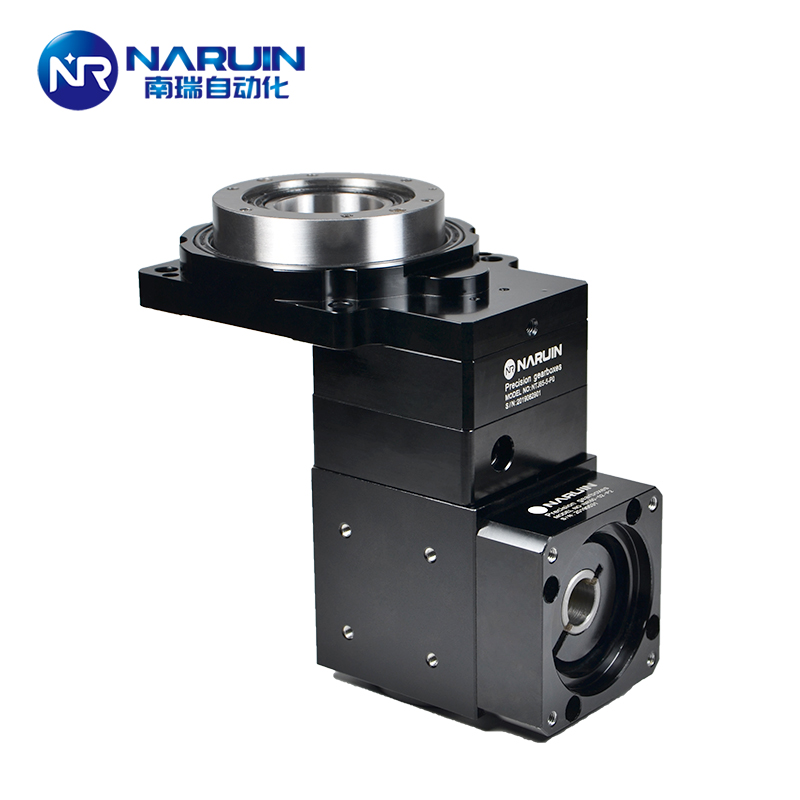 诺瑞中空旋转平台减速机60 130伺服步进电动分度盘DD马达定位行星