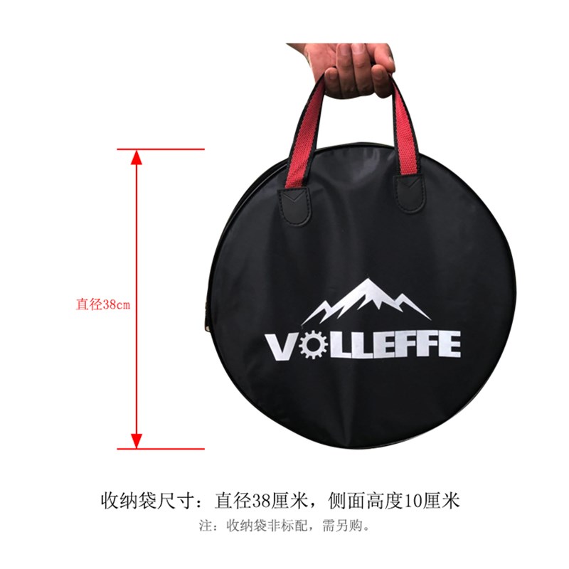 电源线收纳盘塑料绕线盘电缆卷线盘便携手动工地收线神器房车专用