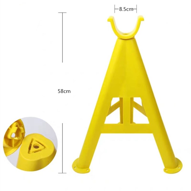 绝缘塑料三角支架电线架空支架地面电缆线支架塑料电缆放线架托架