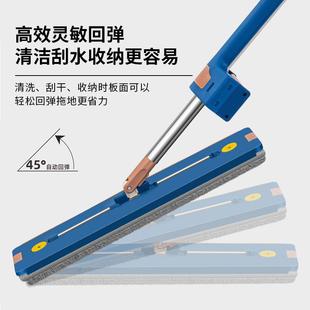 直销拖把家用一拖净加厚大号懒人免手洗平拖干湿两用拖布 新款