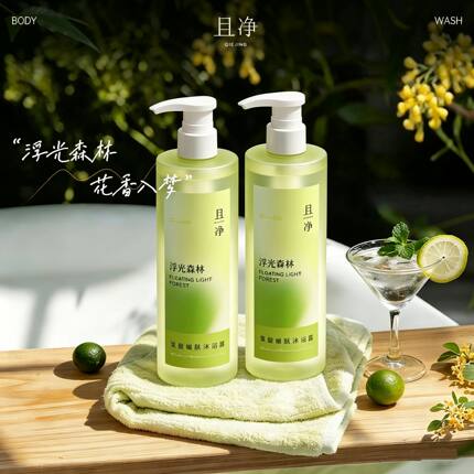 且净果酸净润沐浴露除螨沐浴露平替款starchange清爽温和润肤