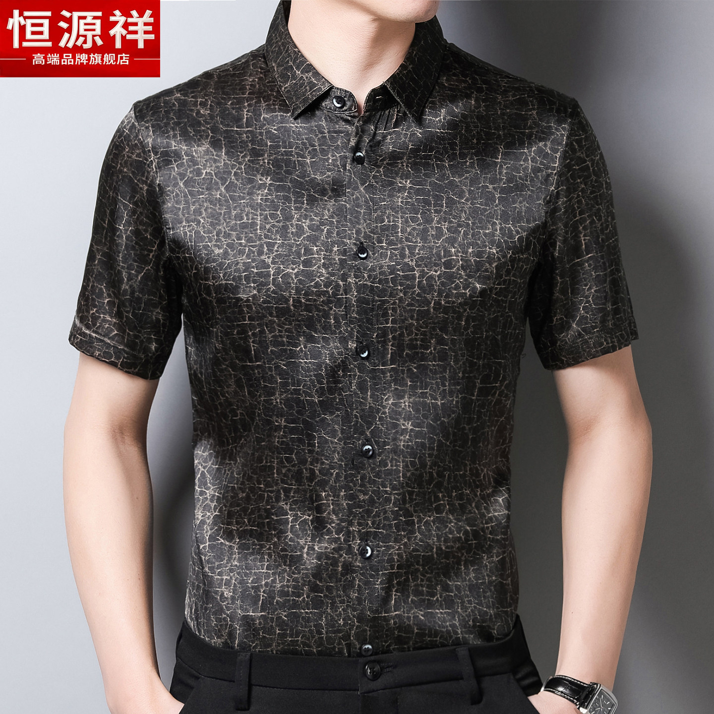 高端品牌官方正品休闲男装潮爆款图片