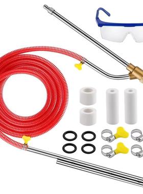 跨境货源高压清洗机喷砂套件 陶瓷喷芯除锈 5000 PSI 1/4英寸快插