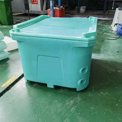滚塑保温箱660L出海捕捞海鲜浸泡桶蔬果保鲜冷藏异形加工