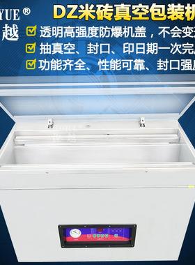 DZ-660全自动米砖真空包装机 大米真空机 杂粮四方模具真空封口机