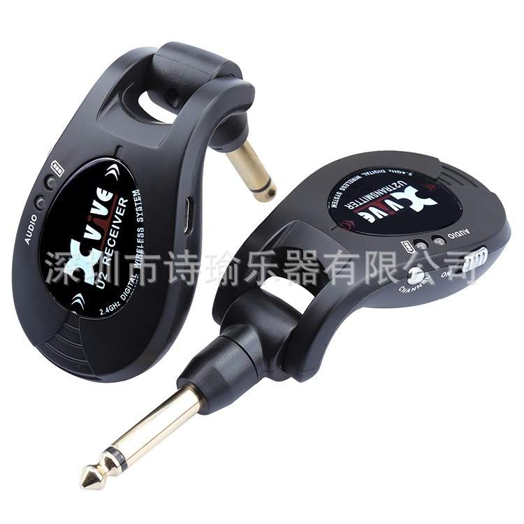 XVIVE U2电吉他贝斯乐器舞台演出无线发送接收器  30米无线接收器