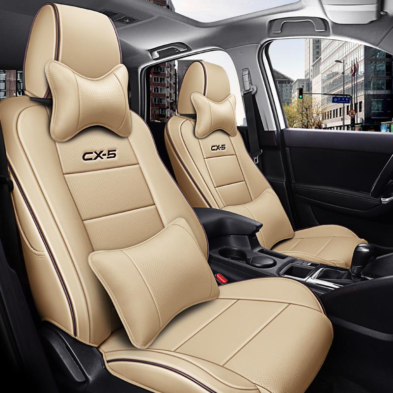 适用于马自达cx-50行也cx-30昂克赛拉专车专用真皮汽车座套全包围