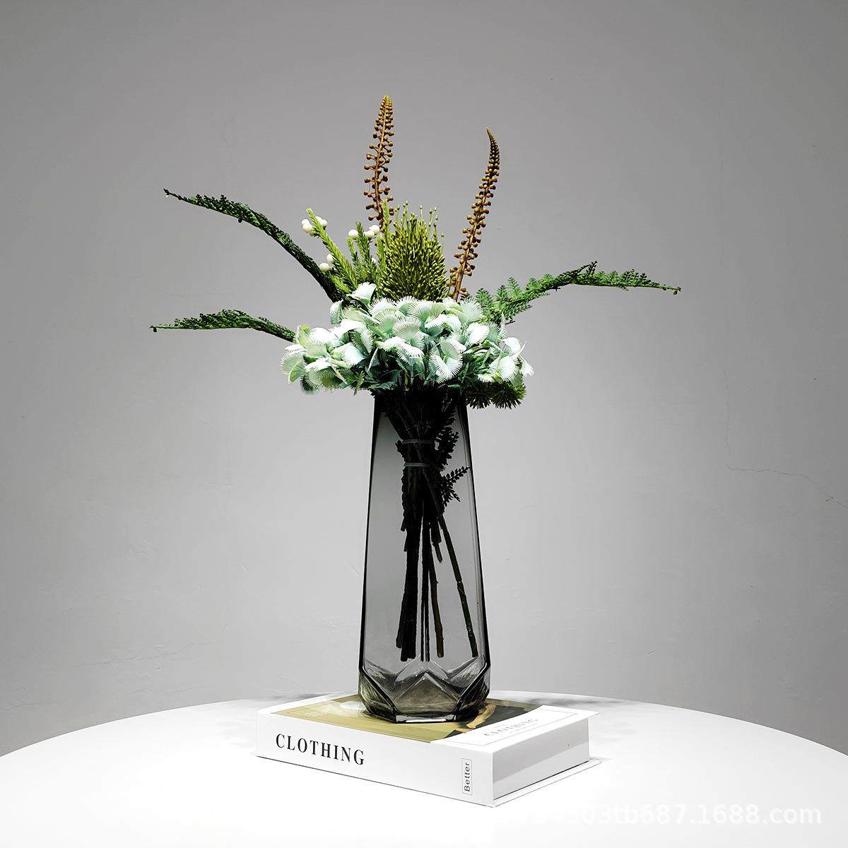 轻奢仿真花艺套装设计师样板房间售楼处客厅高端花束组合花瓶摆件,清洗/食品/商业设备,风口/风叶/风机配件,淘宝优惠券,粉丝福利购,淘宝优惠卷