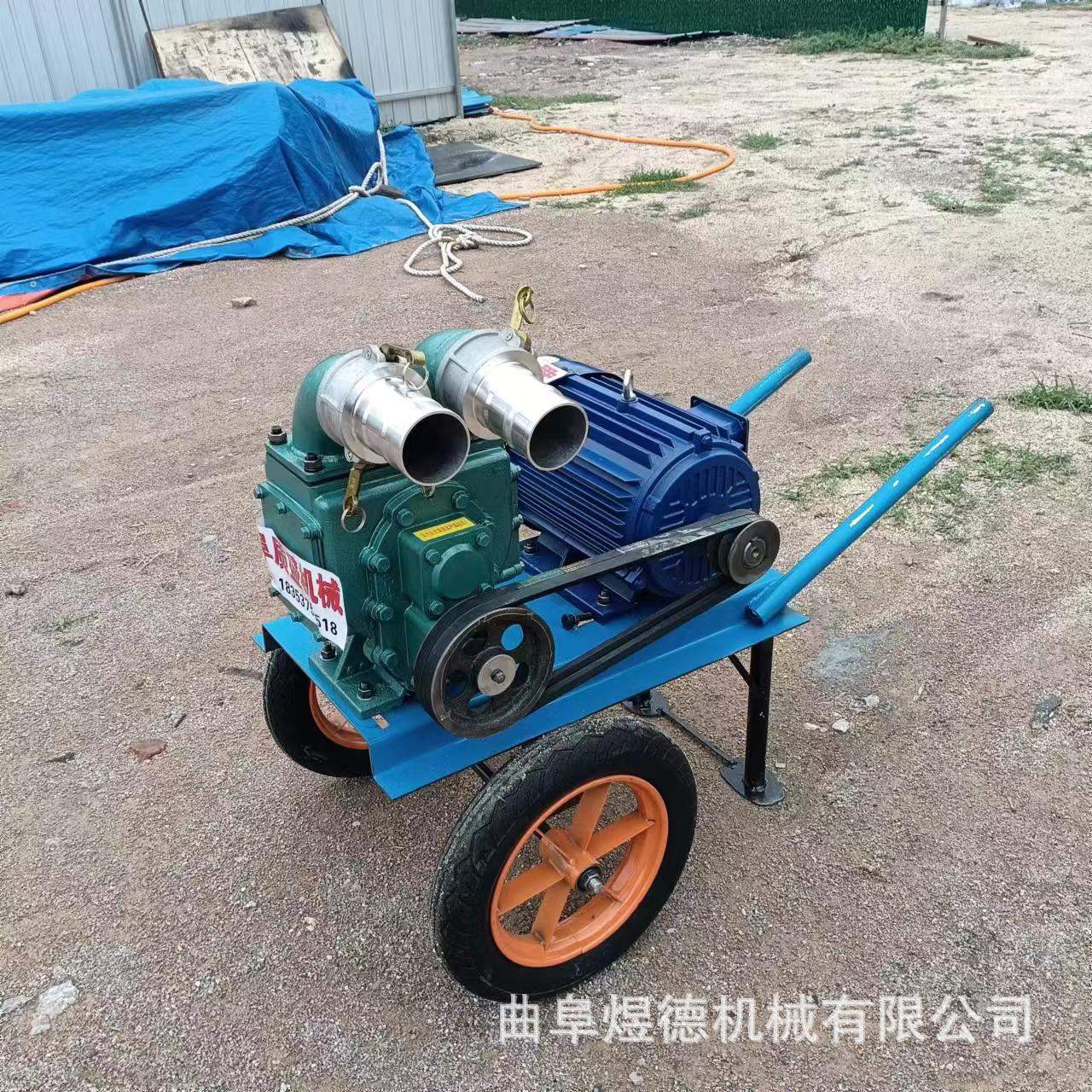 柴油机抽粪泵  下水道抽污养殖排污自吸泵