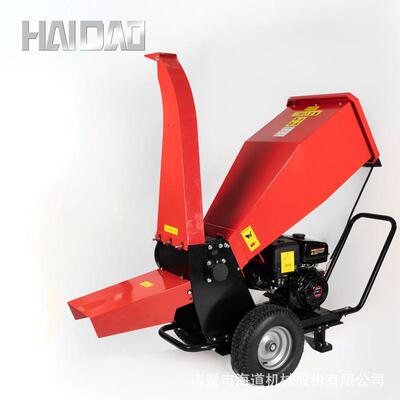 海道10CM隆鑫190园林树枝木材碎枝机多功能碎木果园秸秆粉碎机