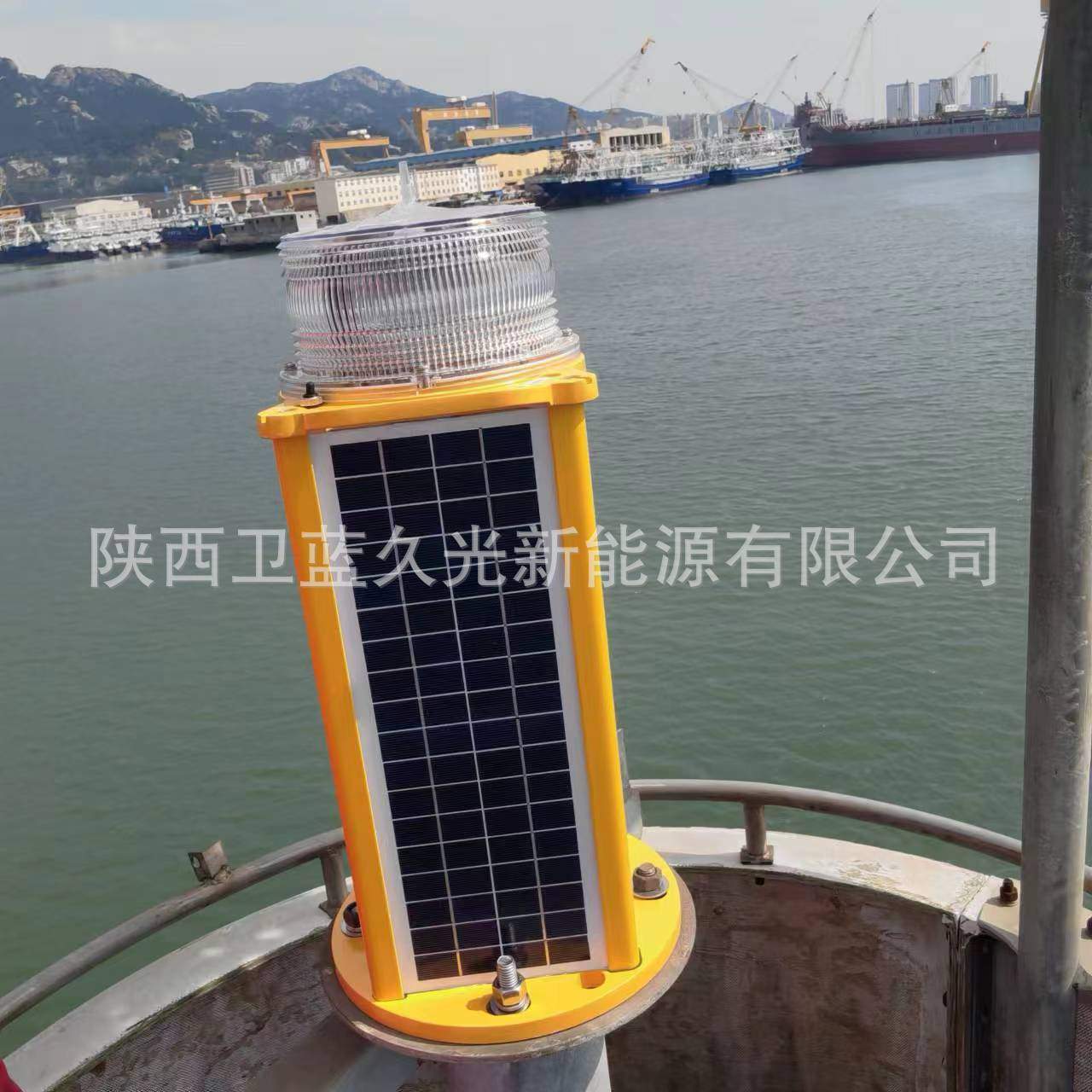 IP68IALA256种闪烁LED航标灯防鸟警示灯10海里智能港口桥梁灯