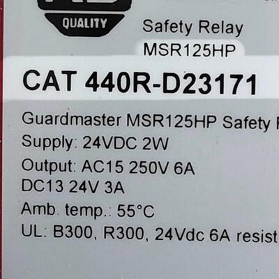 罗克韦尔440R-D23171继电器AB440R-D23171安全继电器