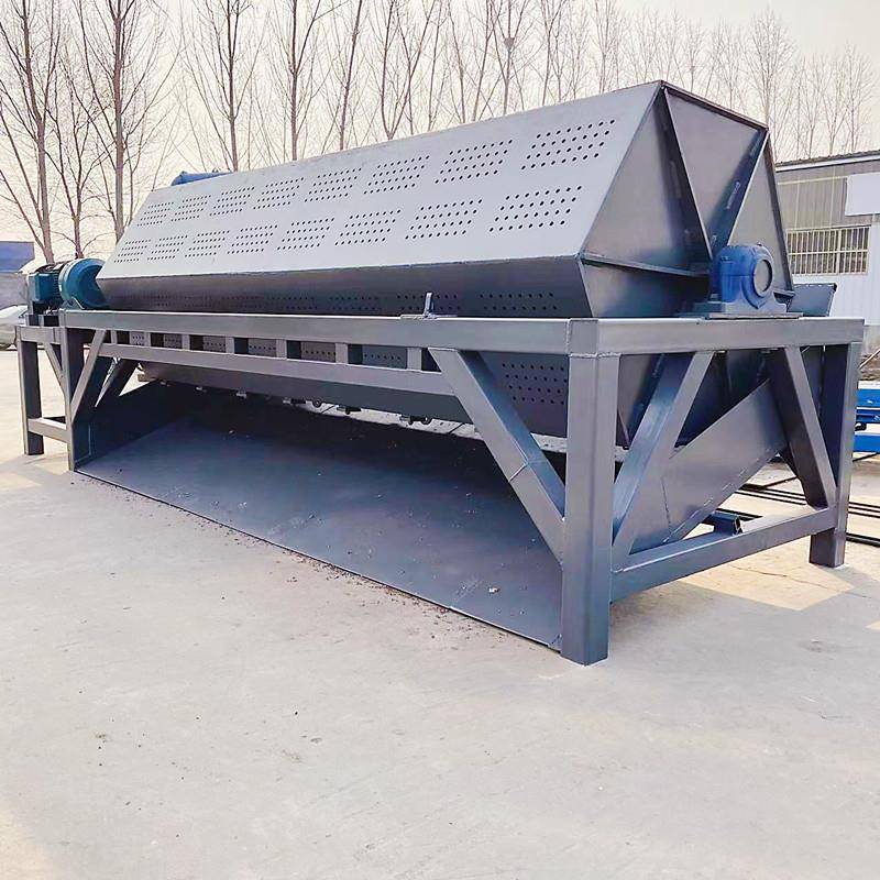 400升小型六角滚筒抛光机滚筒式五金除锈研磨机火烧铁除锈干磨机