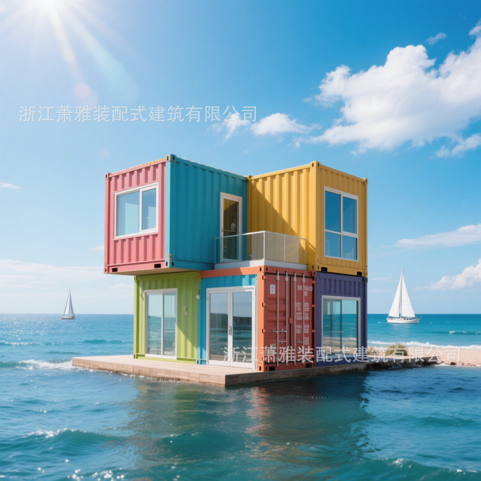 新型快装装配式房屋轻钢结构别墅农村自建房环保防火
