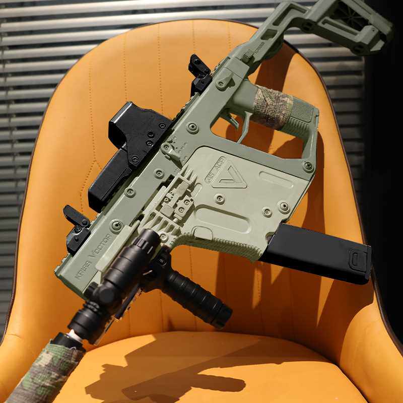 乐辉短剑二代维克托vector电动连发三连发真人cs软蛋冲锋模型玩具