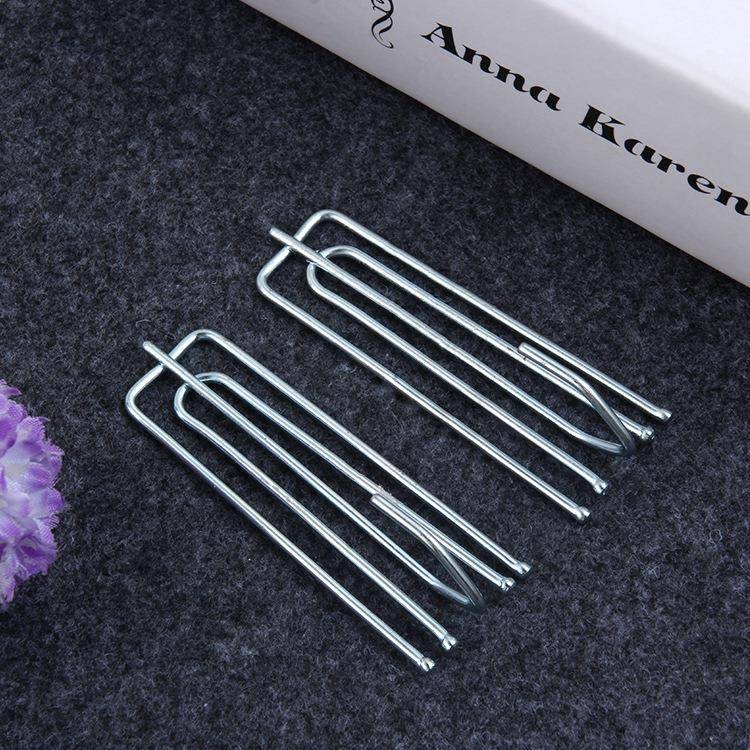 直销五金布叉窗饰配件窗帘挂钩墙钩四叉钩布带四爪钩/特A镀锌