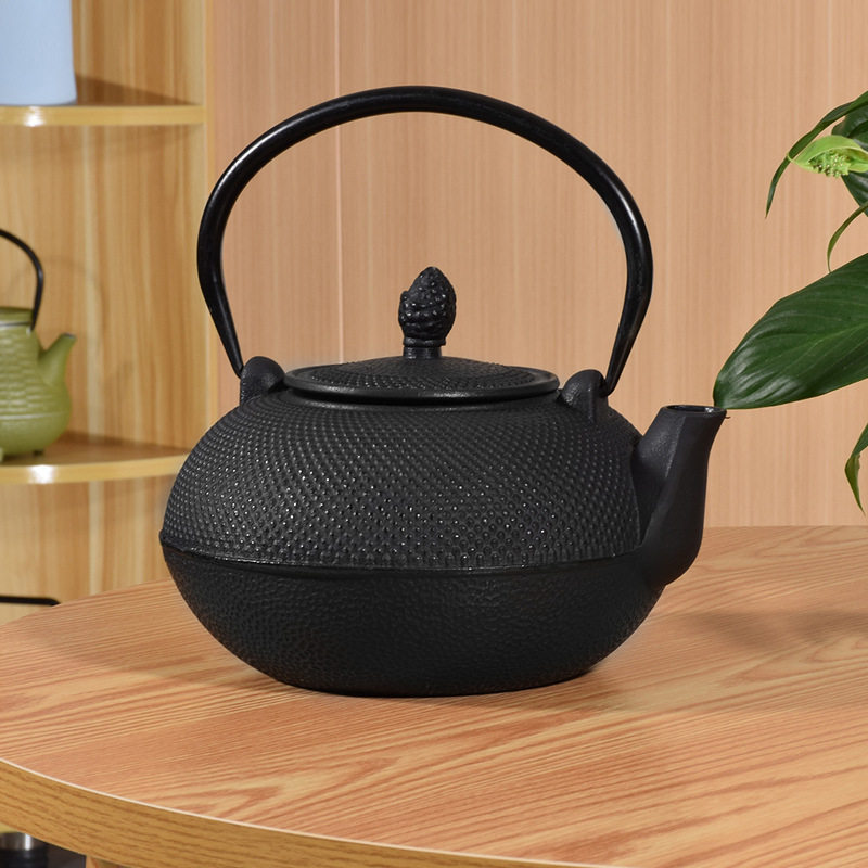 大容量手工生铁茶壶 仿日式南部铁器茶具铸铁铁壶 家用烧水壶供应