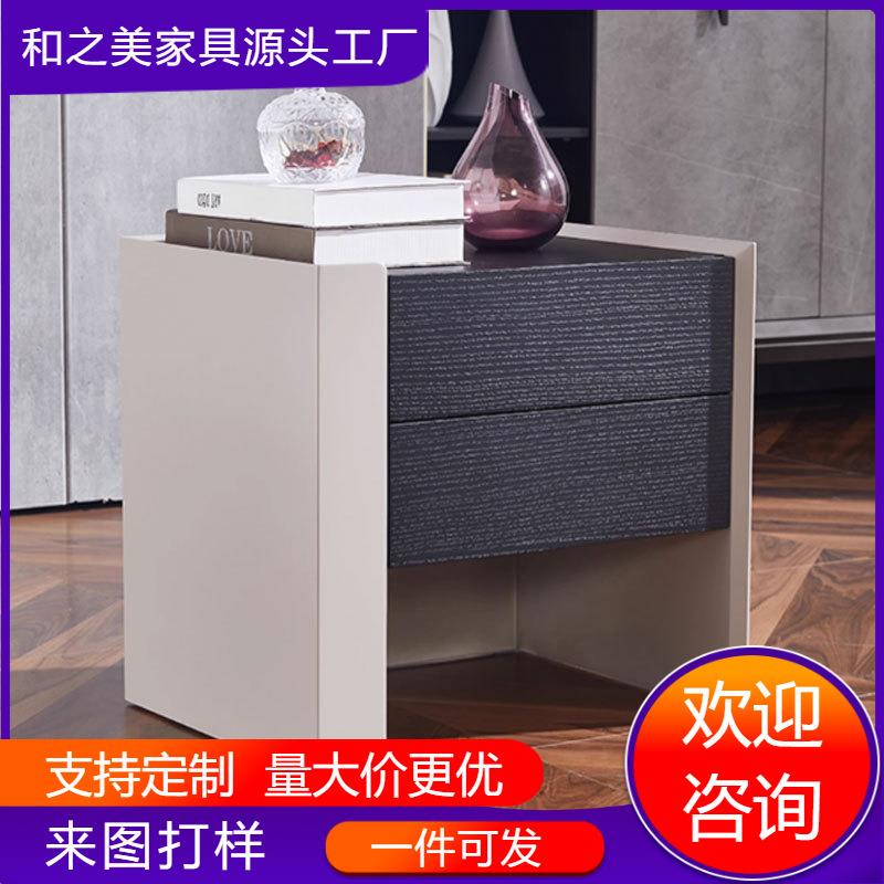 床头柜收纳盒置物架2024新款网红简约现代轻奢高级感家用卧室