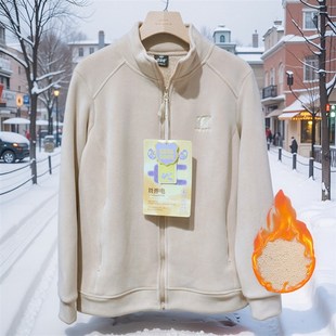 好彩她炽绒磨磨2382升级版2482女E奥粒绒保暖加厚容嬷嬷抓绒冬外