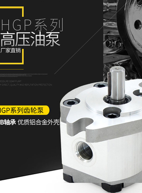 液压油定量齿轮 压齿轮泵油泵 HGP-1A-F1R/2R/3R/4R/5R/F6R/F8R