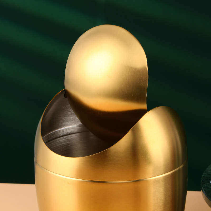 买家之星家用304垃圾桶不锈钢蛋形有盖厨房台面垃圾桶时尚收纳桶,家庭/个人清洁工具,垃圾桶,淘宝优惠券,粉丝福利购,淘宝优惠卷