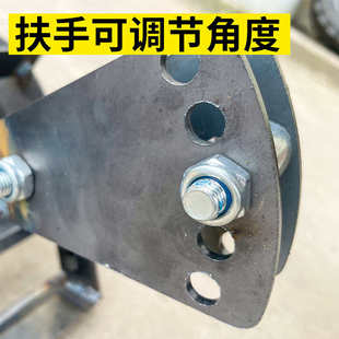 新款轮式手推耘锄除草神器多功能加宽锄头农用松土耘地机耕地工具