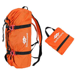 攀岩速降安全绳索双肩收纳包悬崖攀爬挂扣整理袋登山绳包攀冰工具