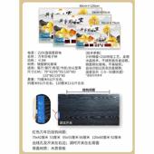 万年历电子钟简约现代挂墙壁客厅餐厅客厅时钟表带日历装 饰画挂钟