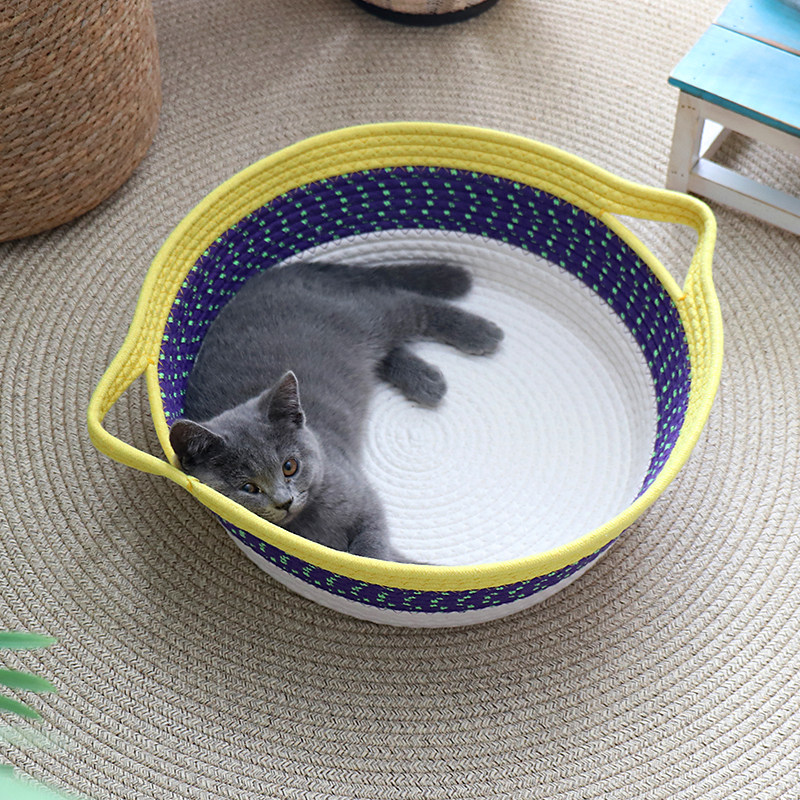 冬季猫窝四季通用网红藤编编织宠物窝猫抓板保暖狗窝猫咪用品耐磨,宠物/宠物食品及用品,猫窝/屋/帐篷/沙发,淘宝优惠券,粉丝福利购,淘宝优惠卷