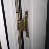 推拉窗平开窗铰链合页角部合页塑钢门内外开配件阳台门窗配件门