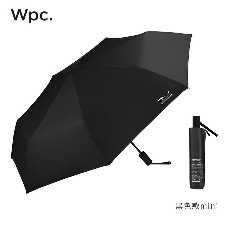 Wpc.2021新款男士IZA001全自动晴雨两用黑胶防晒防水男士遮阳伞