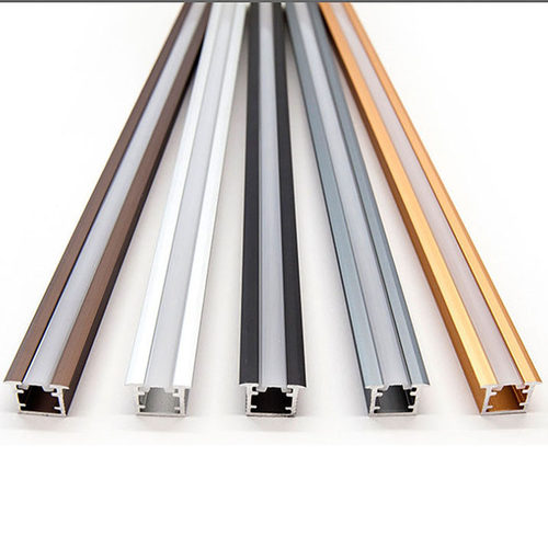 led线形灯槽80mm宽铝合金嵌入式自粘灯带卡槽门头招牌线条灯铝槽