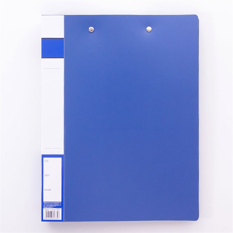 加厚文件夹A4单双强力文件夹打孔弹簧夹单长夹板夹资料整理夹插袋