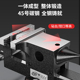 易之力牛角台钳工业级全钢铸钢重型虎钳台夹具固定器多功能前铁砧
