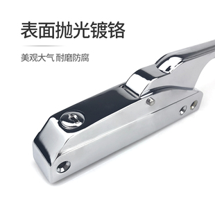 1200冷库门锁锌合金碰锁把手工业烘箱门把手烤箱门拉手锁具门锁