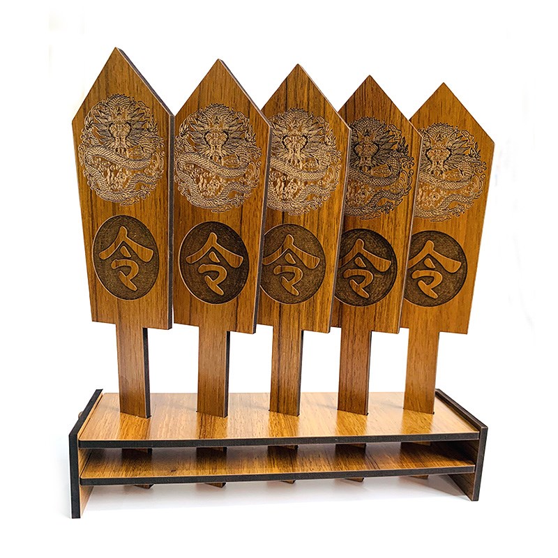 定制木质刻字个性仿古令箭令牌直播道具复古令箭公司年会军令状