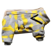 泰迪狗狗护肚毛呢大衣冬装 加厚保暖包肚棉衣比熊贵宾网红博美衣服