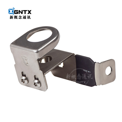 纳瓦拉皮卡专用车载电台天线支架车台苗子防盗卡边不锈钢夹边