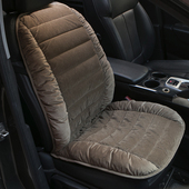 汽车坐垫冬季 毛绒腰靠小蛮腰通用座垫套加厚保暖防滑靠背一体新款