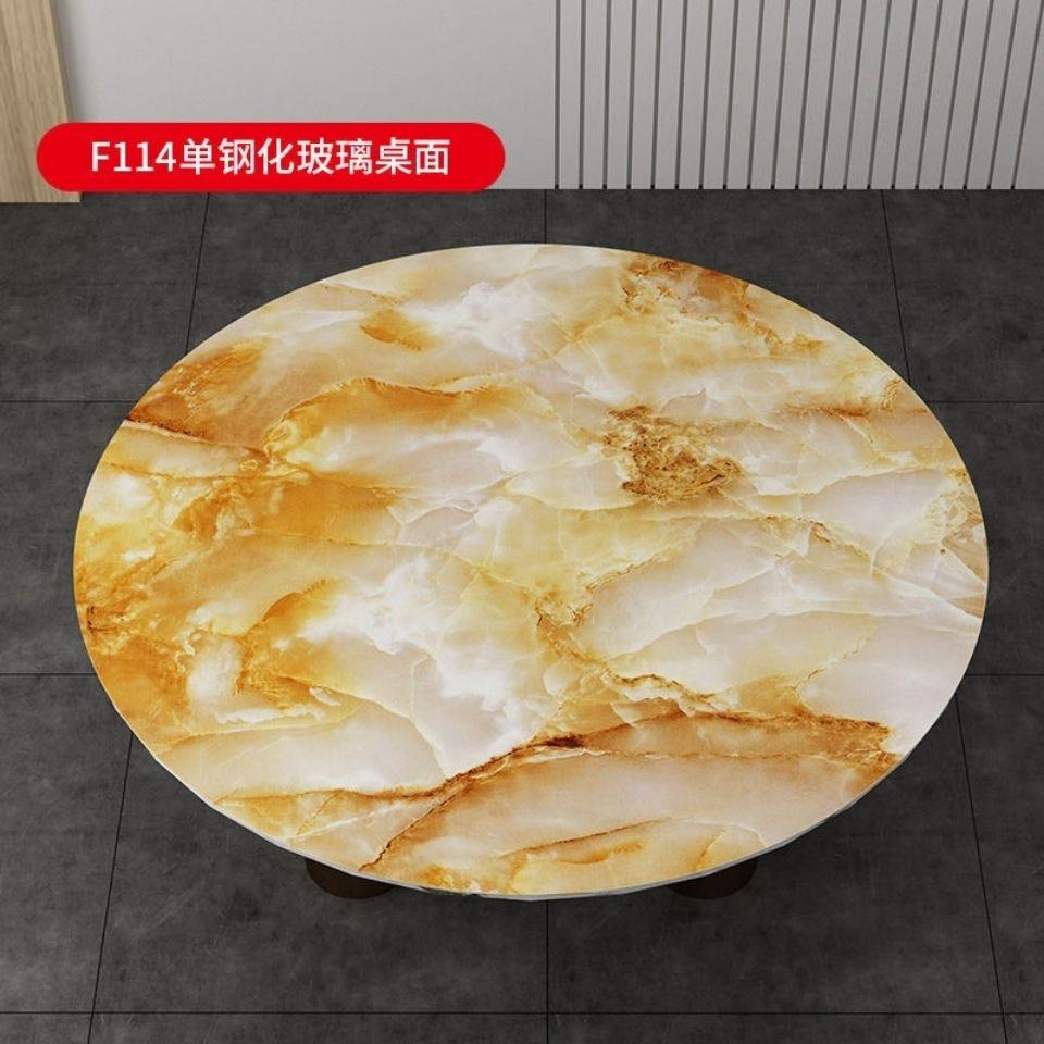 钢化玻璃茶几桌面餐桌面玻璃茶几面酒店饭店餐馆餐台面园圆形圆盘