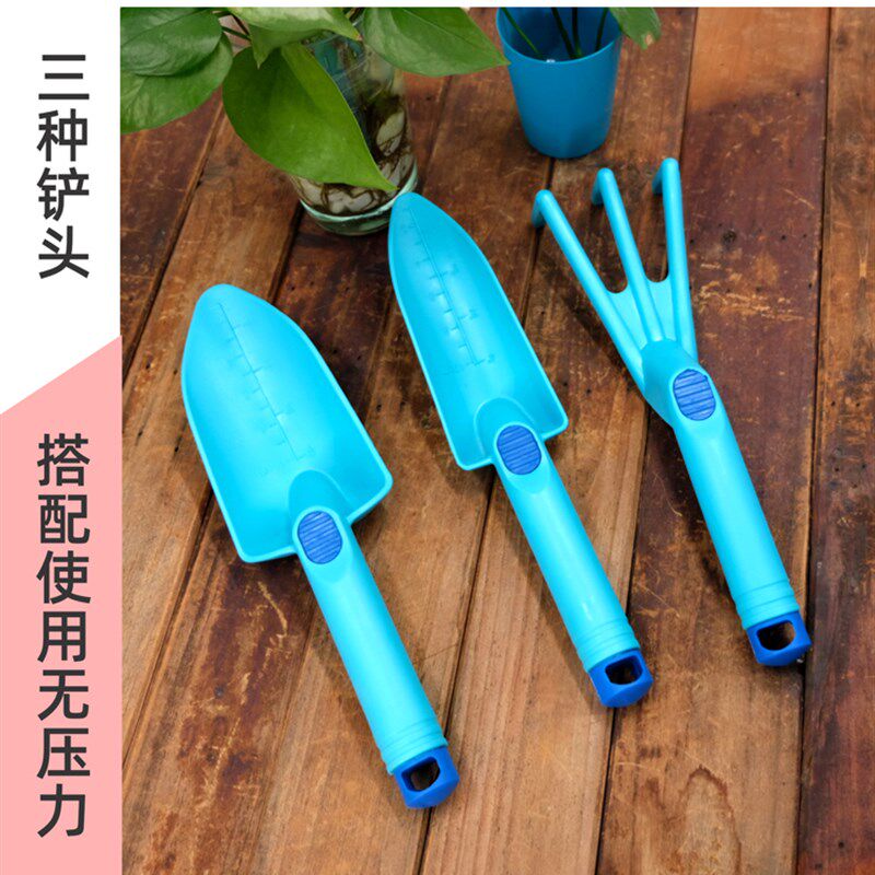塑料铲子儿童玩户外沙滩铲成人种植工具加厚塑料铲子儿童铲子