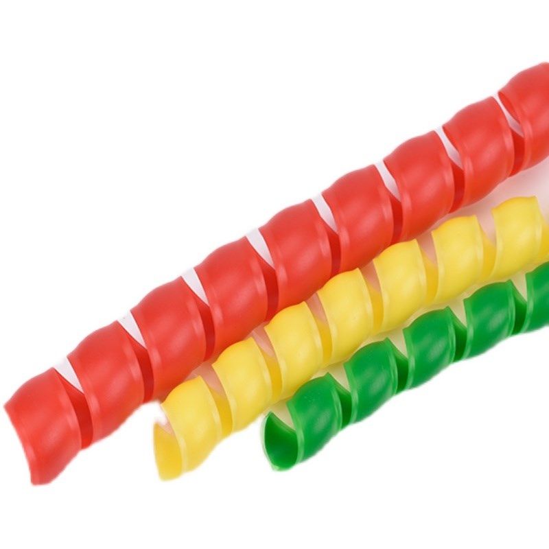 桔色橙色螺旋保护套管电缆缠绕管新能源充电桩电线保护线束套管,五金/工具,套管,淘宝优惠券,粉丝福利购,淘宝优惠卷