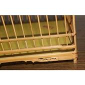 绣眼鸟笼 扎线板顶笼 花门花脚绣眼板顶