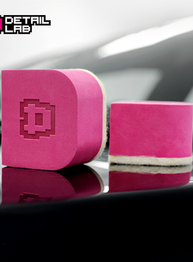 Detail Lab去油膜羊毛毡施工海绵洗车玻璃油膜去除剂专用工具用品